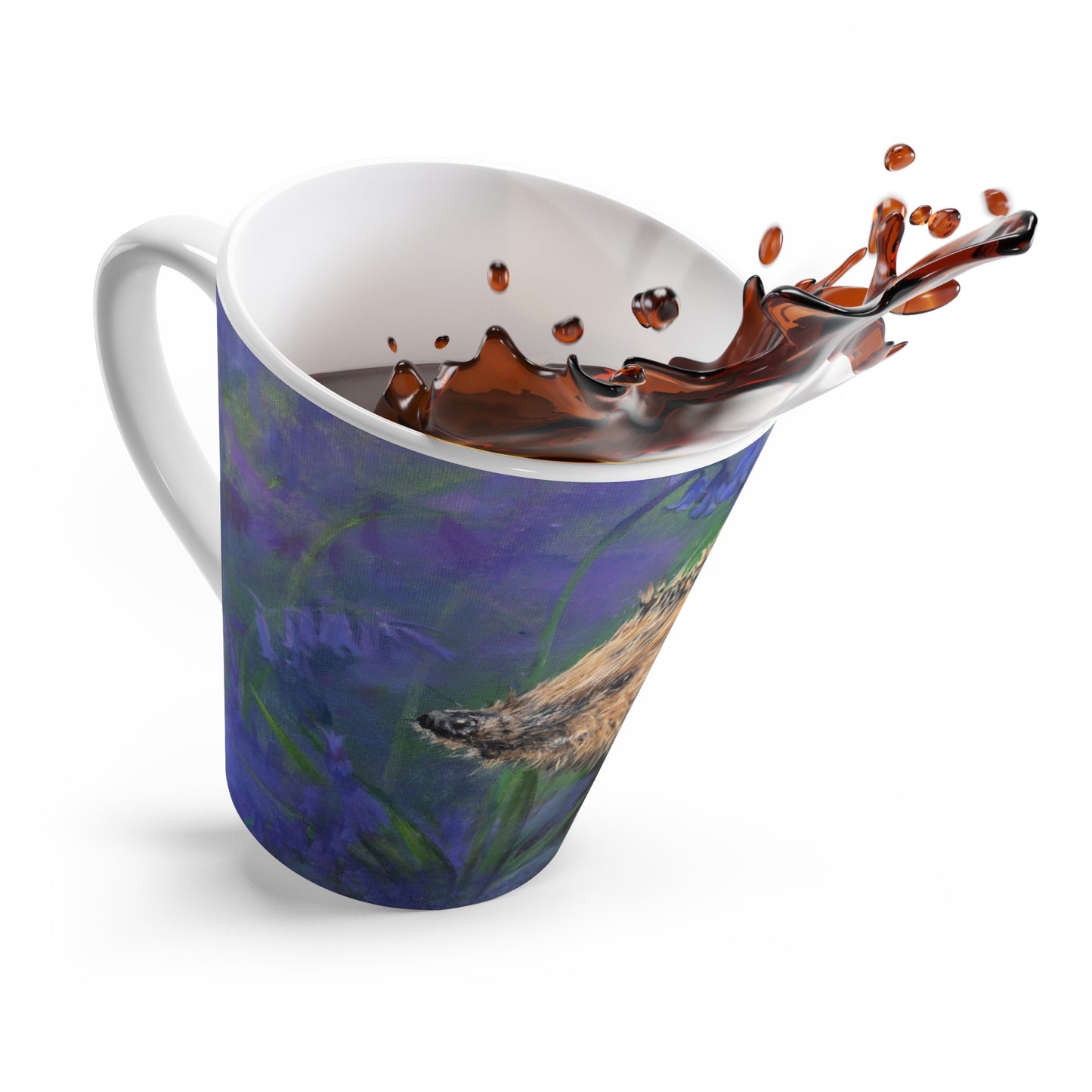 Mr Snuffles the Hedgehog Latte Mug
