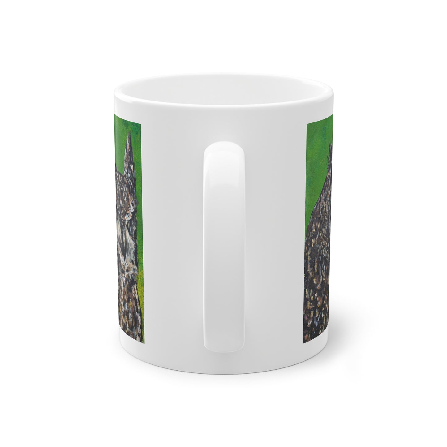 African Spotted Eagle Owl 'Whats better than one Zulu, 3 Zulu's' Mug, 11oz