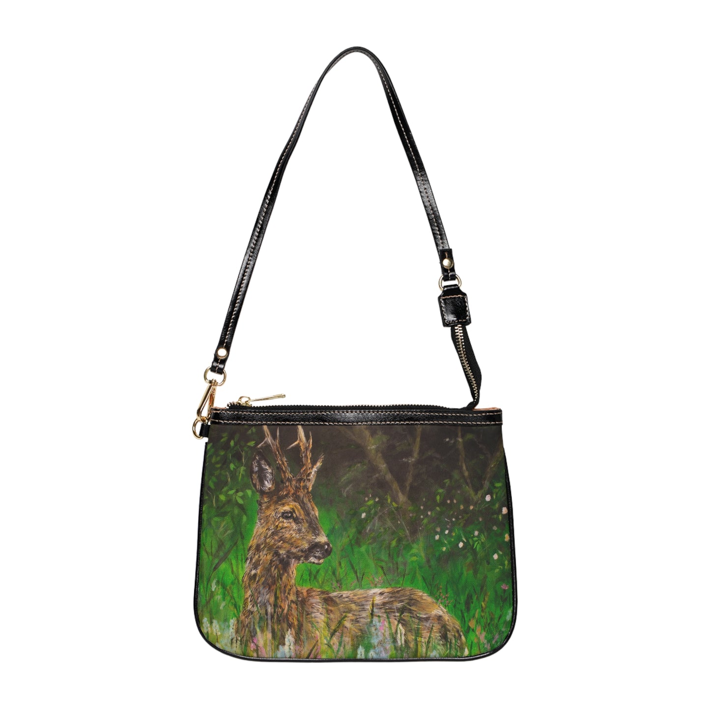 Midsomer Stag, Roe Deer Small Shoulder Bag