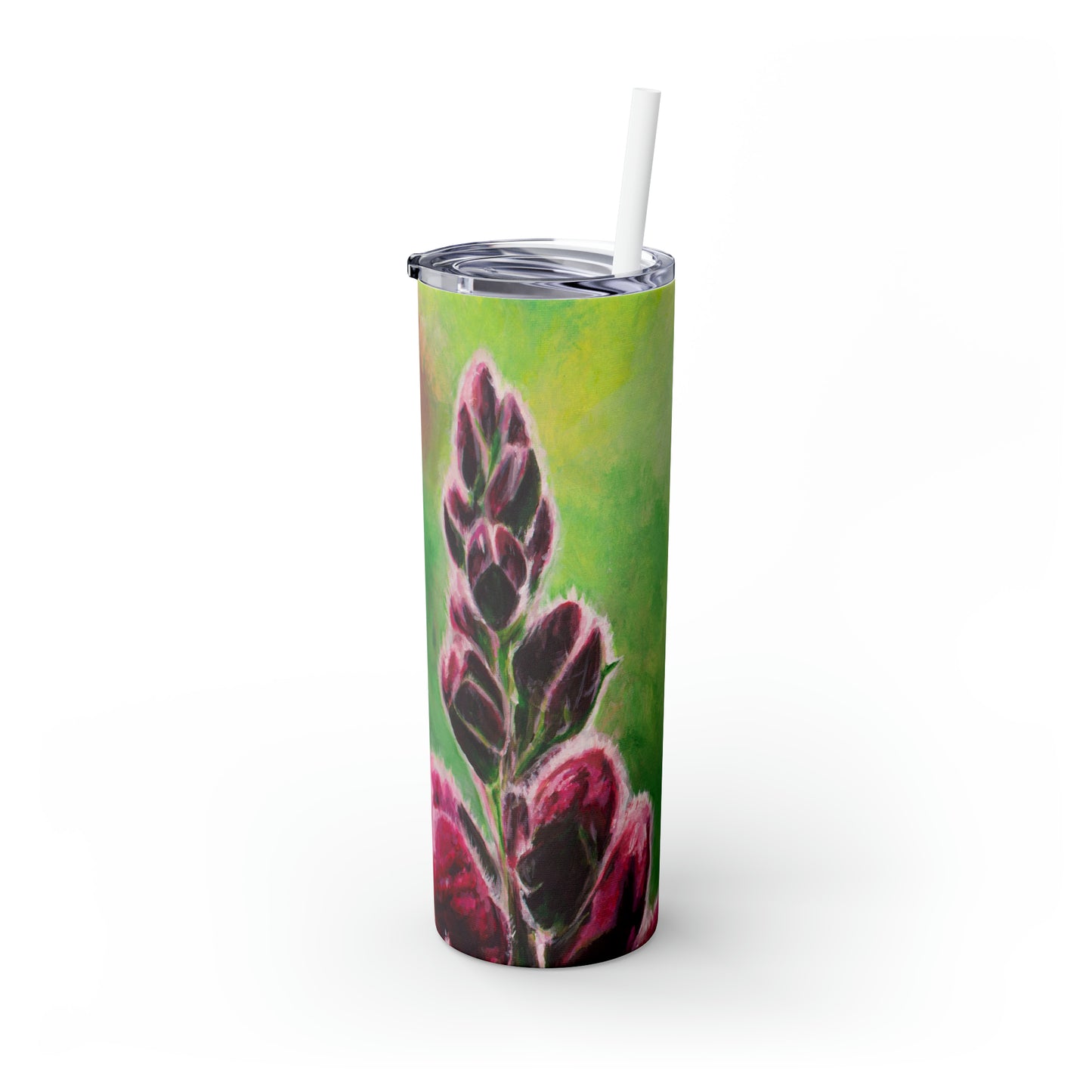 Mr Bumble Skinny Tumbler with Straw, 20oz