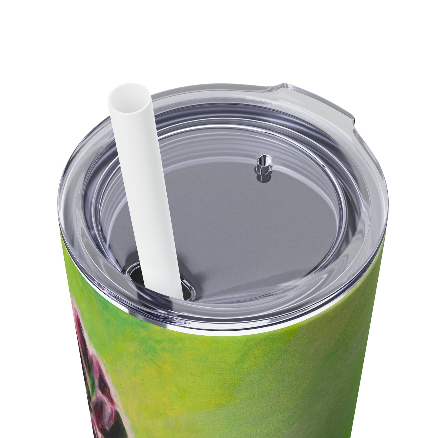 Mr Bumble Skinny Tumbler with Straw, 20oz