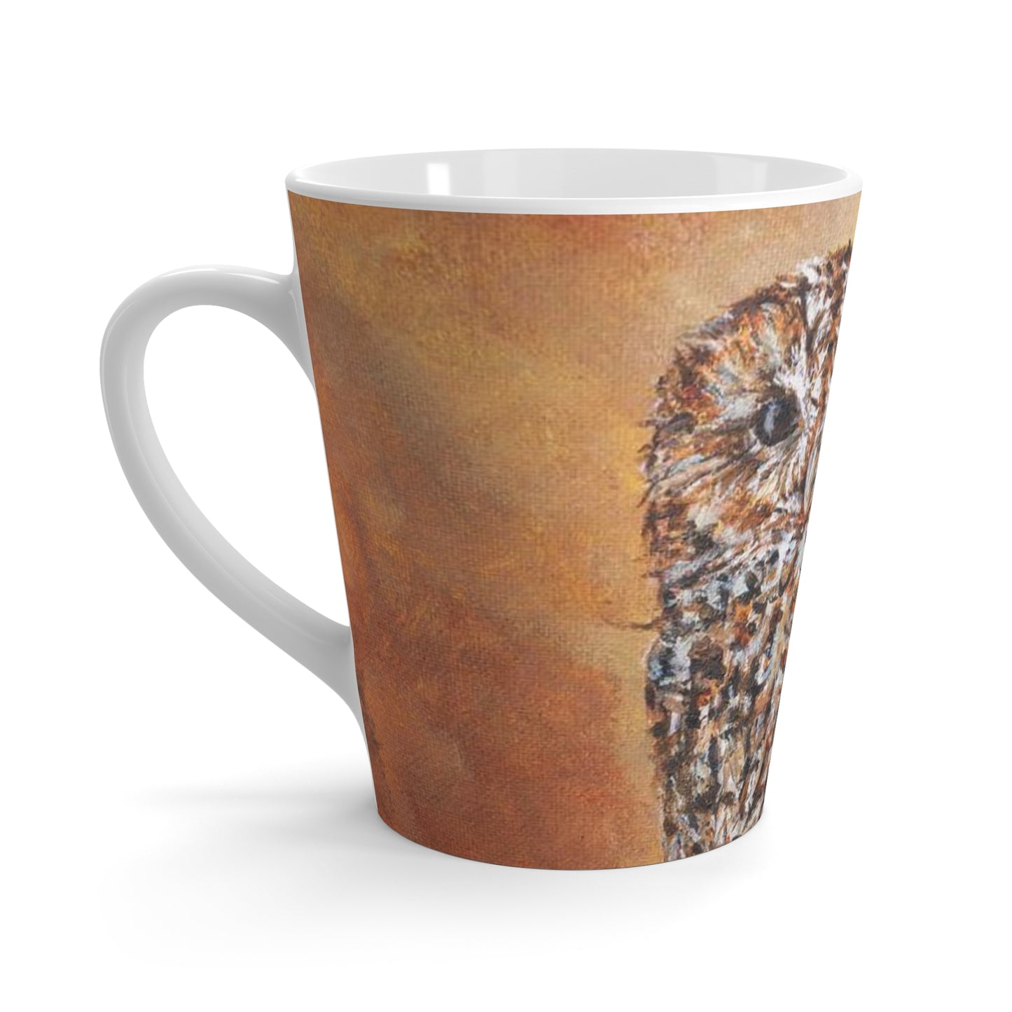 Autumnal Tawny Owl Latte Mug